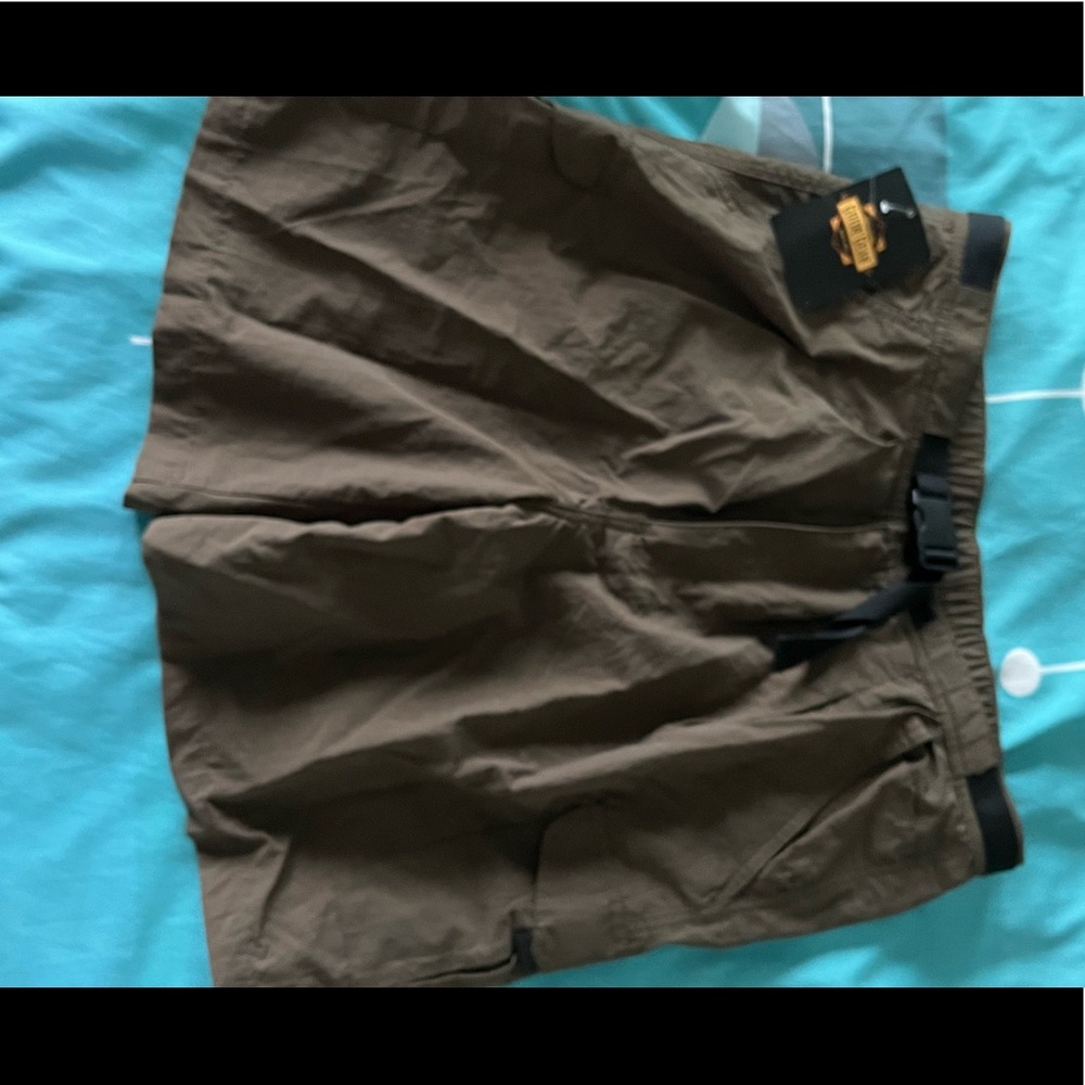 New Guide Gear Belted Lined Hiking Shorts